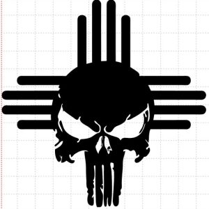 Zia Punisher Decal