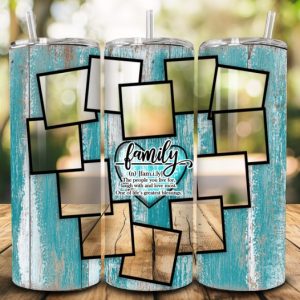 Family Photos tumbler