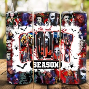 Spooky season Horror tumbler