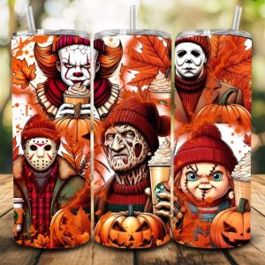 Horror Pumpkin tumbler